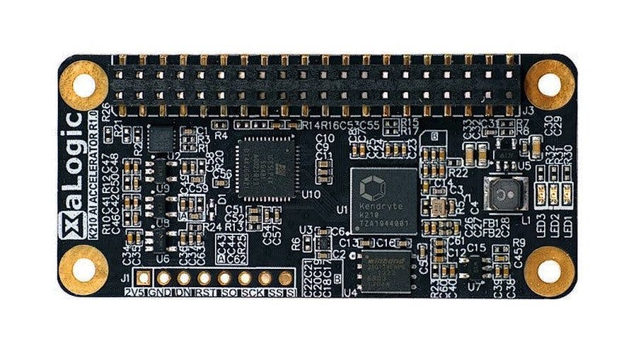 XaLogic’s K210 AI Accelerator is a Raspberry Pi HAT that lets you develop edge AI applications in no time