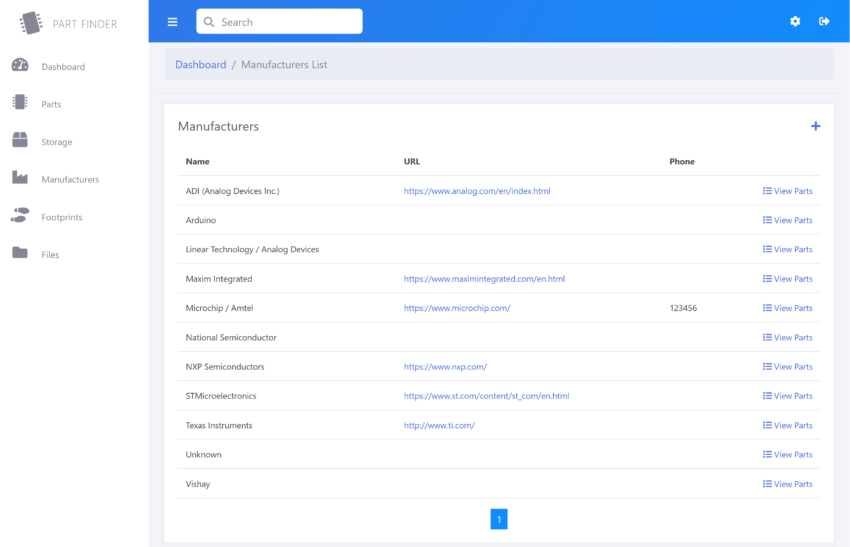 PartFinder Component Inventory Manager Helps You Organize Your 