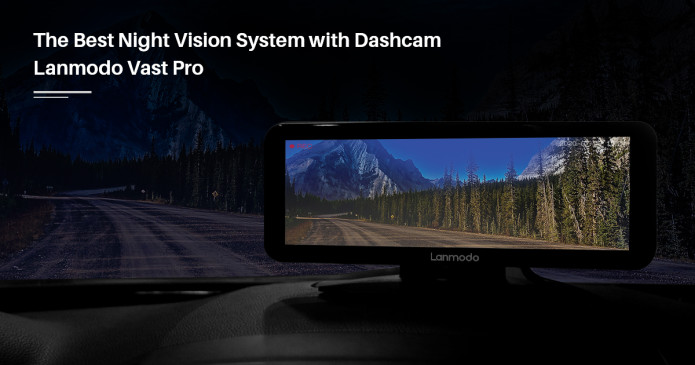 Lanmodo Vast Pro: Night Vision System with Dashcam