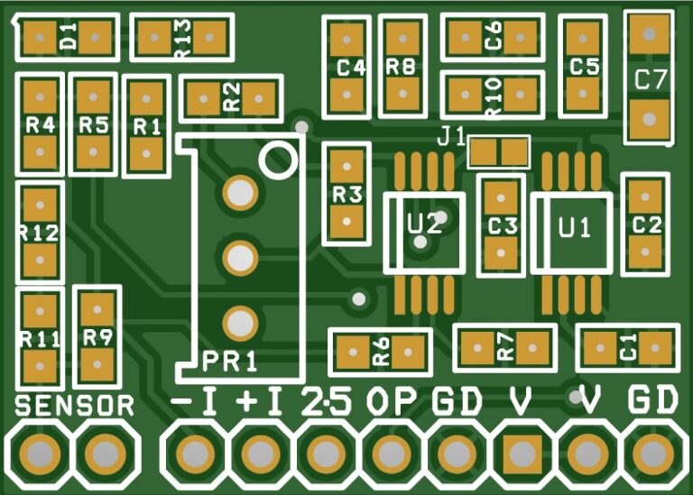 Strain Gauge Sensor Amplifier or Single Supply Instrumentation Amplifier