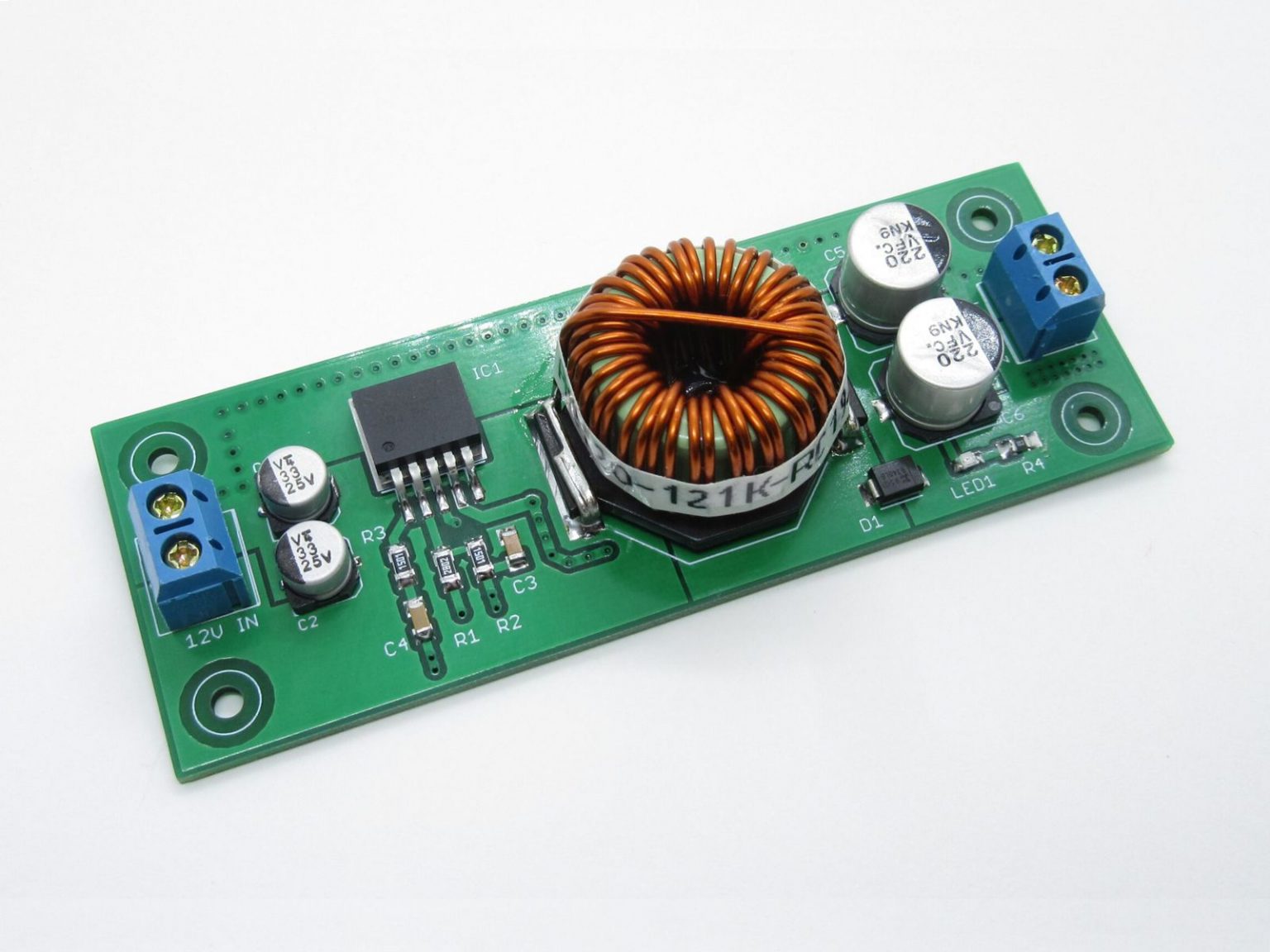 12V to 24V 1A Stepup switching regulator using LM2585 Electronics