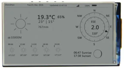 TTGO T5: ESP32-Based Development Kit with 4.7-inch e-Paper Display