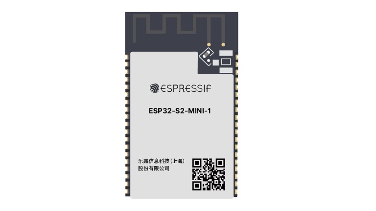 ESP32-S2-MINI-1 is a powerful, generic Wi-Fi MCU module that has a rich set of peripherals. This module is an ideal choice for a wide variety of appli