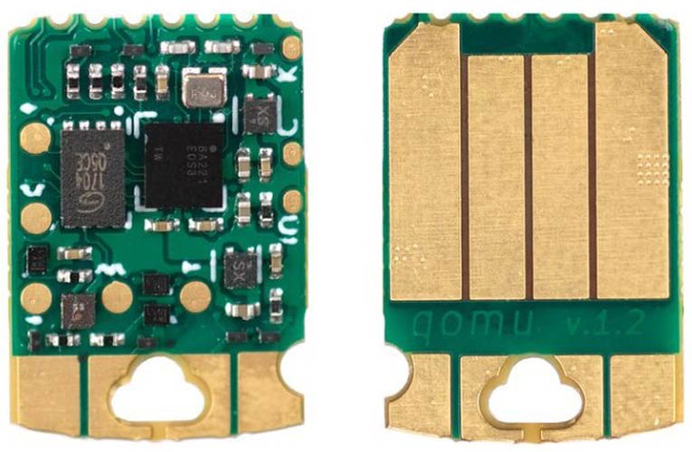 Meet Qomu – A complete SoC that easily fits inside a USB port