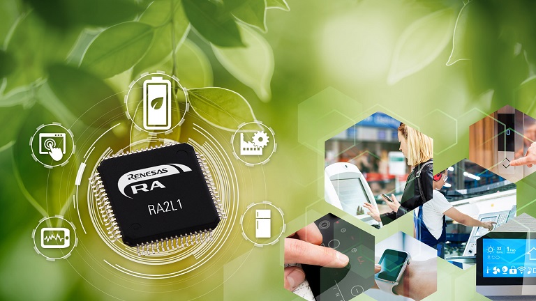 Renesas RA2L1 ultra-low power single-chip microcontroller