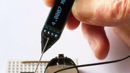 Miniature Frequency Probe measures 1Hz to 5MHz
