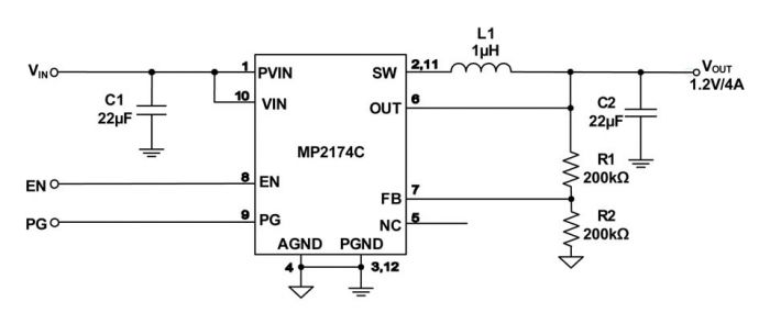 MP2174C Switch Mode Converter