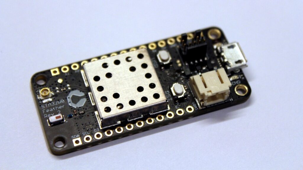STM32WB Feather Development Board with STM32WB55 Bluetooth 5.0 SoC Sells for $45 STM32WB Feather Development Board with STM32WB55 Bluetooth 5.0 SoC Sells for $45