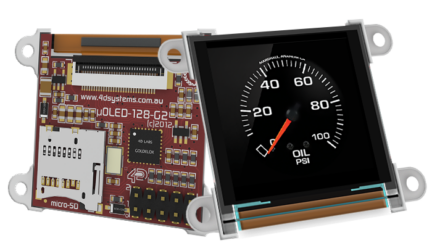 UOLED-128-G2 – 1.5″ Smart micro OLED Display