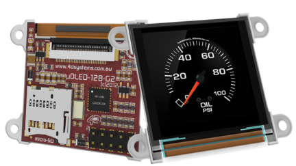 UOLED-128-G2 – 1.5″ Smart micro OLED Display