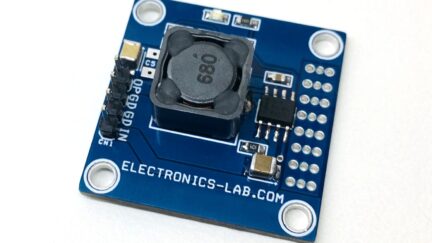 65V Input to 12Vdc Output – 1A synchronous buck DC/DC converter using LM5164