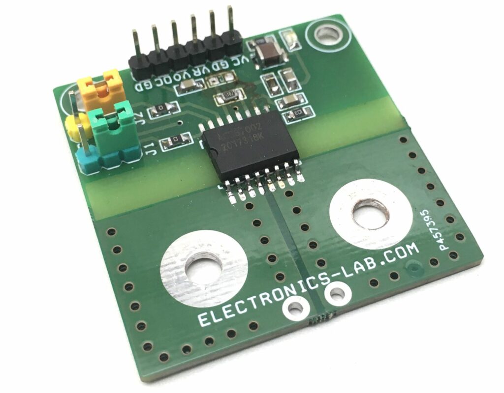 High Accuracy Current Sensor with 400Khz Bandwidth using ACS37002