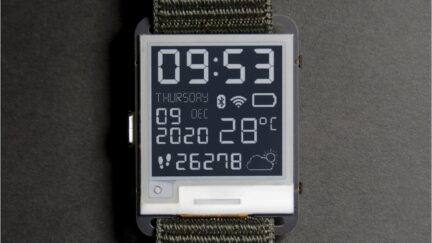 Watchy: The Open-Source E-Paper Watch