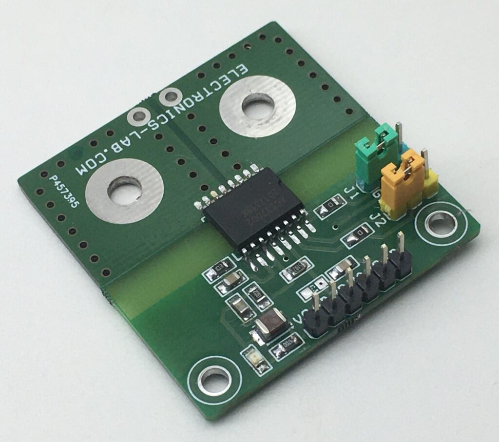 High accuracy current sensor with 400khz bandwidth using acs37002