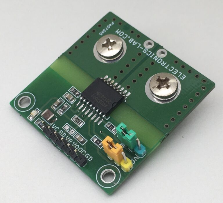 High accuracy current sensor with 400khz bandwidth using acs37002