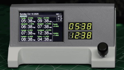 Arduino Nano 33 IoT-based NTP World Clock