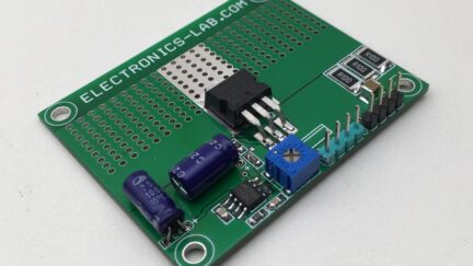 LED Fading Effect / LED Strobe using 555