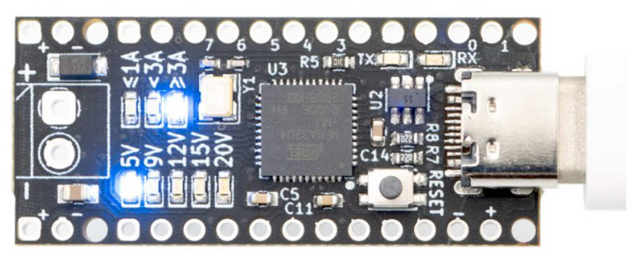 PD Micro – Breadboard-Friendly USB-C Power Supply Based on Arduino