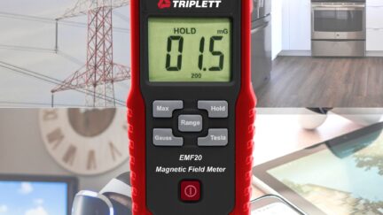 Triplett Magnetic Field Meter Measures Electro-magnetic Fields in Variety of Applications