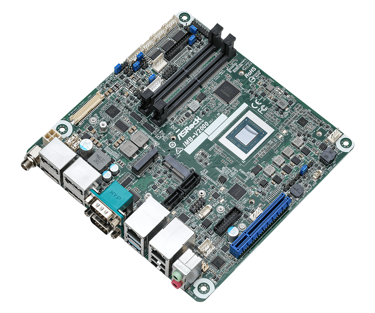 ASRock Industrial Announces the IMB-V2000 Mini-ITX Motherboard Powering the Edge