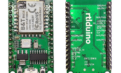 Rtlduino RTL8720DN Dual-Band WiFi Board With 2.4/5GHz Wireless MCU Sells for $6