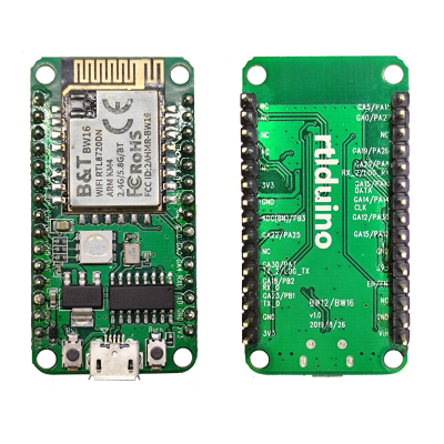 Rtlduino RTL8720DN Dual-Band WiFi Board With 2.4/5GHz Wireless MCU Sells for $6 Rtlduino RTL8720DN Dual-Band WiFi Board With 2.4/5GHz Wireless MCU Sells for $6