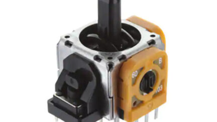 THB001P Series Thumbstick Switch features dual axis Mini-joystick