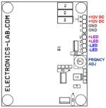 LED Fading Effect / LED Strobe using 555 - Electronics-Lab.com