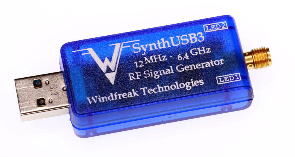 Compact SynthUSB3 6.4GHz Microwave Signal Generator