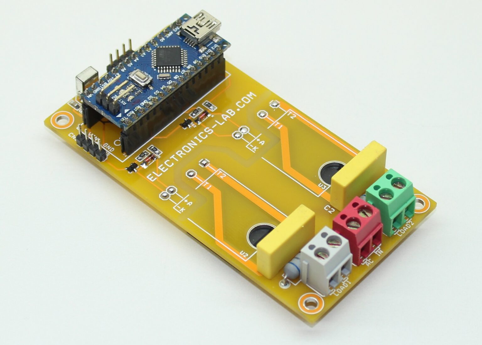 Arduino Nano- Switching ON/OFF Appliances Using Infra-Red Remote (Two ...