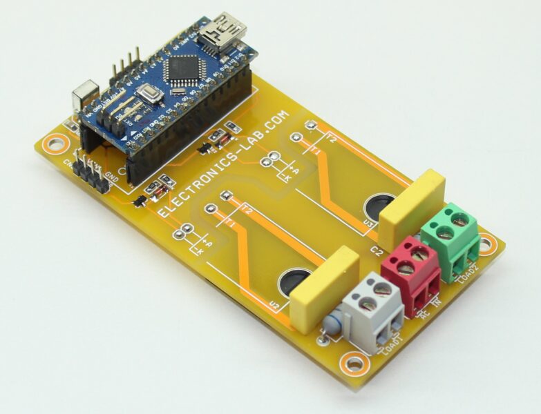 Arduino Nano- Switching ON/OFF Appliances Using Infra-Red Remote (Two Channel)