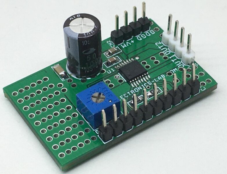 H-Bridge Motor Driver with Integrated Current Sense and Regulation using DRV8874