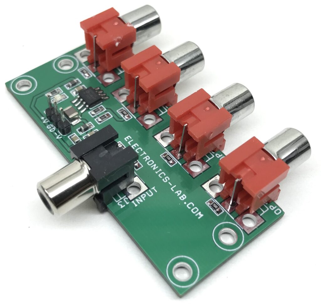 4 Channel Analog Video Distribution Amplifier 4 Channel Analog Video Distribution Amplifier