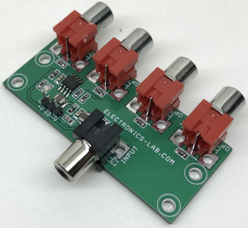 4 Channel Analog Video Distribution Amplifier