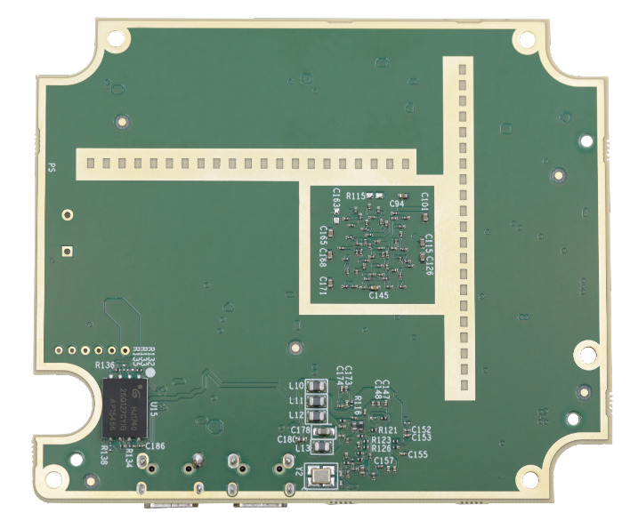 Backside of 4D Imaging chip