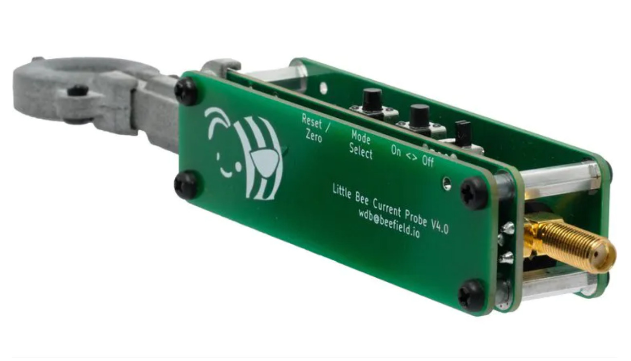 Little Bee, affordable high-performance current & magnetic field probe Little Bee, affordable high-performance current & magnetic field probe