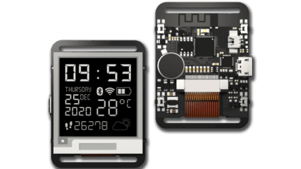 Watchy: Pebble-like SmartWatch with Bluetooth and WiFi 4 Connectivity