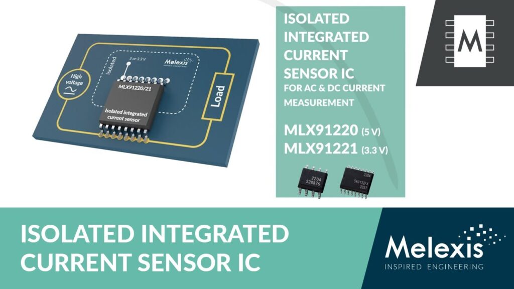 For higher power density and reduced BoM: Melexis MLX91220/21 current sensors at Rutronik