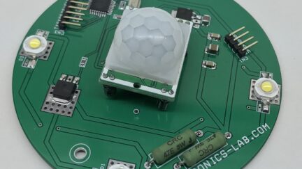 PIR Motion Sensor LED Ceiling Light – Arduino Compatible