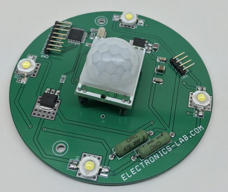 PIR Motion Sensor LED Ceiling Light Arduino Compatible Electronics
