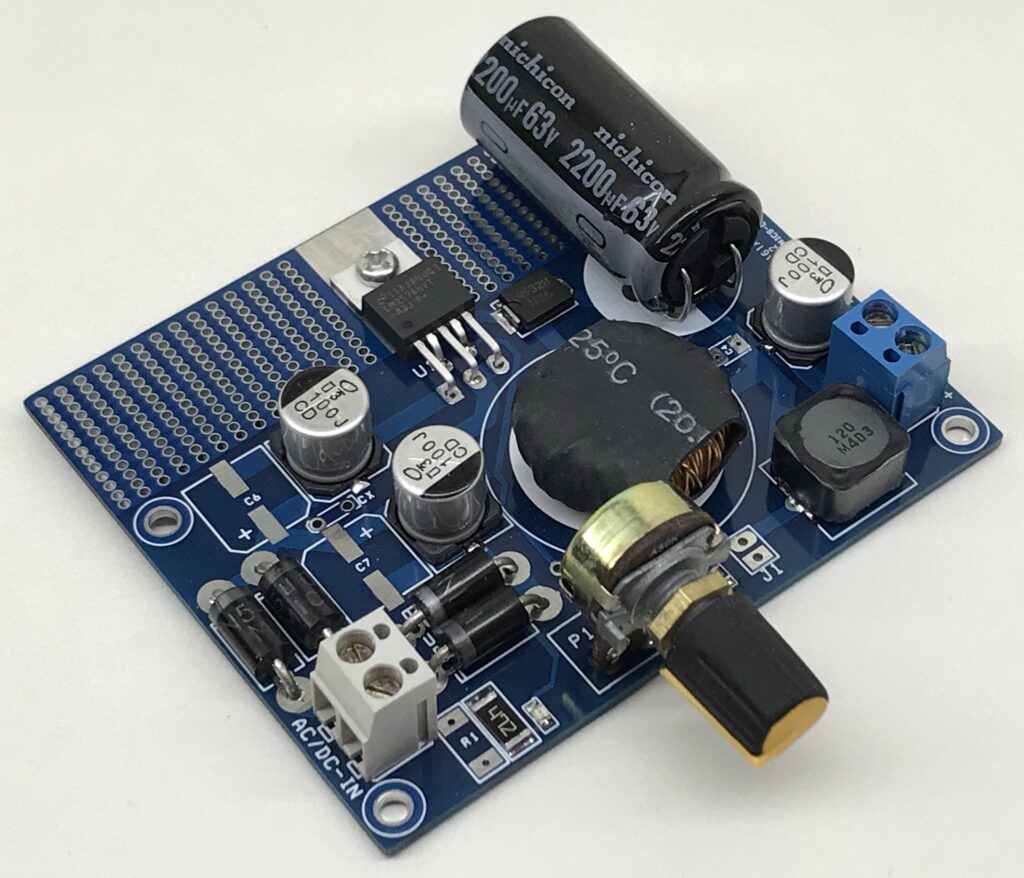 1.2V to 50V @ 3A – Adjustable Power Supply with 55Vdc Input