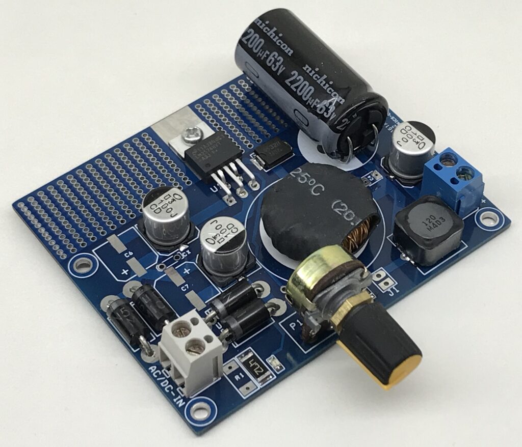 1.2V to 50V @ 3A – Adjustable Power Supply with 55Vdc Input 1.2V to 50V @ 3A – Adjustable Power Supply with 55Vdc Input