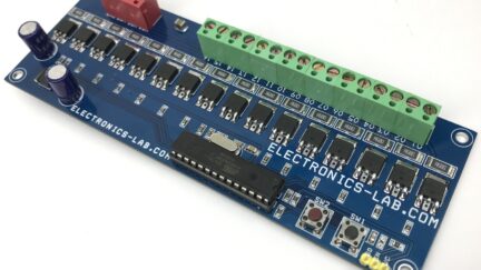 16 High Power LEDs Knight Rider Light – Arduino Compatible