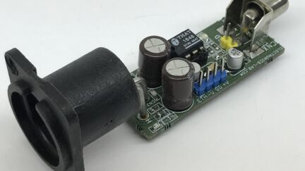 Audio-Balanced Line Driver – Unbalanced Audio to Balanced Audio Converter