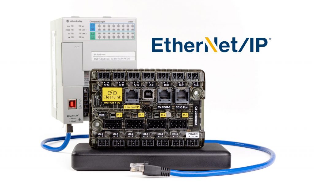 ClearLink: a new, EtherNet/IP Motion and I/O Controller – 4 axes for just $249! ClearLink: a new, EtherNet/IP Motion and I/O Controller – 4 axes for just $249!