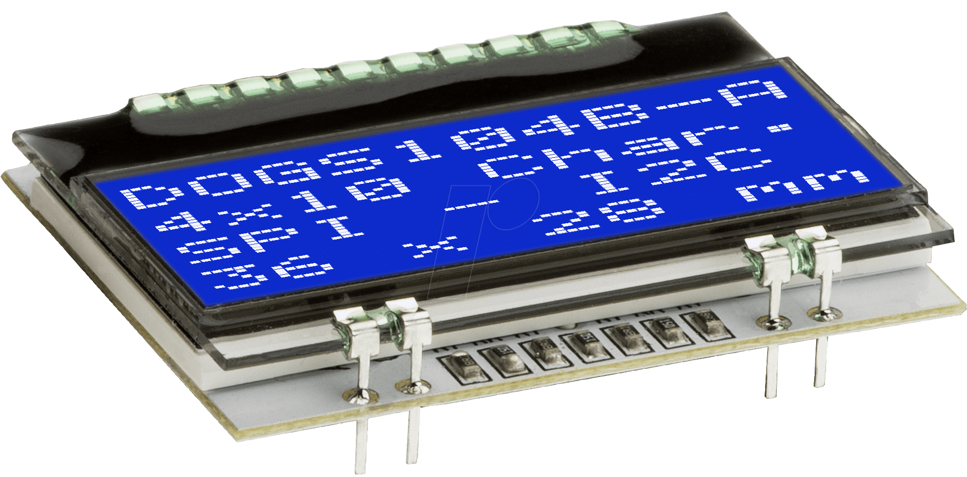 DOGS104-A Series Compact Low-Power Flexible (4×10) Character LCD DOGS104-A Series Compact Low-Power Flexible (4×10) Character LCD