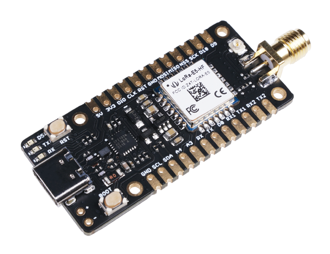 SeeedStudio’s LoRa-E5 Mini Development Board For Long Range Transmission With LoRa Support SeeedStudio’s LoRa-E5 Mini Development Board For Long Range Transmission With LoRa Support