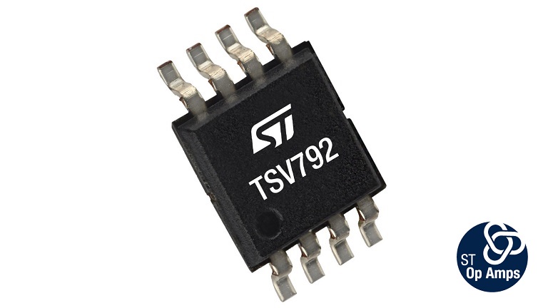TSV792 – High bandwidth (50MHz) Low offset (200µV) Rail-to-rail 5V Op amp TSV792 – High bandwidth (50MHz) Low offset (200µV) Rail-to-rail 5V Op amp