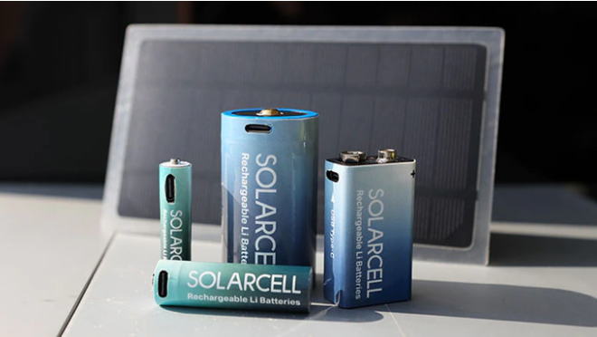 Solar-Powered Li-Po Rechargeable Battery Offers High Power Capacity