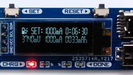 TinyCharger – Single Cell Li-Ion Battery Charger with Monitoring